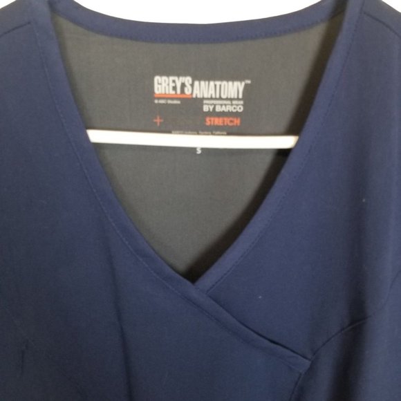 Grey's Anatomy Barco Womens S Navy Blue Stretch 3 - Picture 3 of 8